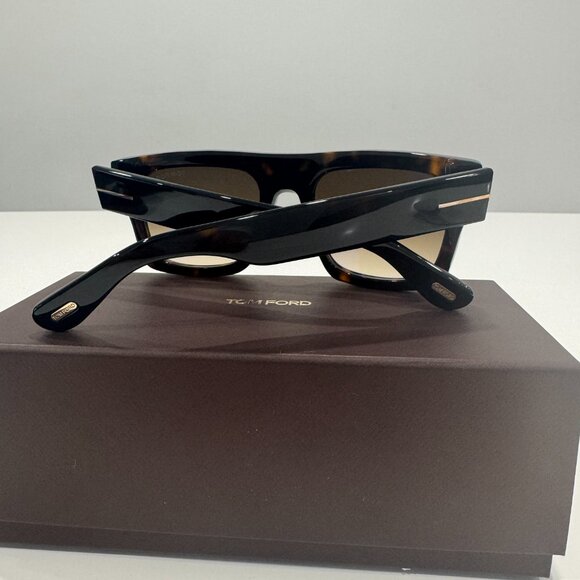 Tom Ford Fausto Thick Acetate Sunglasses New NWB - Picture 15 of 17